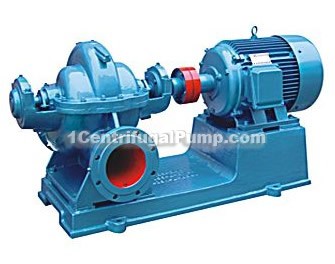 S type signle stage double suction centrifugal pumps
